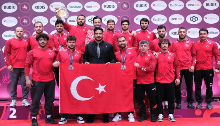 Serbest Güreş Milli Takımı, Avrupa üçüncüsü oldu