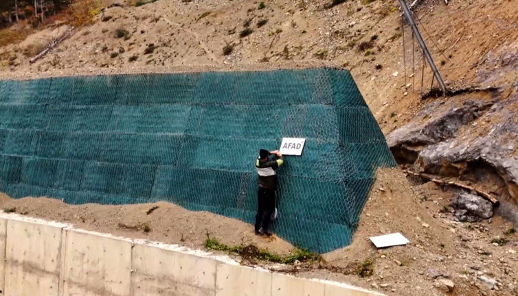 Trabzon’da kaya düşmesi kabusu sona erdi