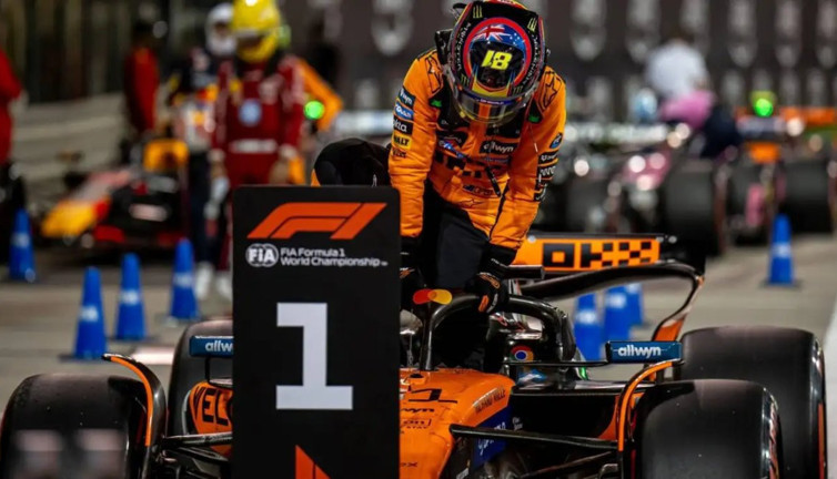 Piastri, Bahreyn'de şov yaptı