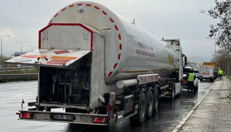 Ordu’da LNG tankerinde gaz sızıntısı alarmı: Yol trafiğe kapandı!