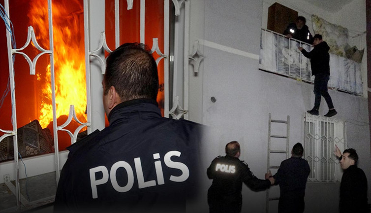 Erzurum'da eşine kızıp evi ateşe verdi! Korkunç planı mahalleyi ayağa kaldırdı