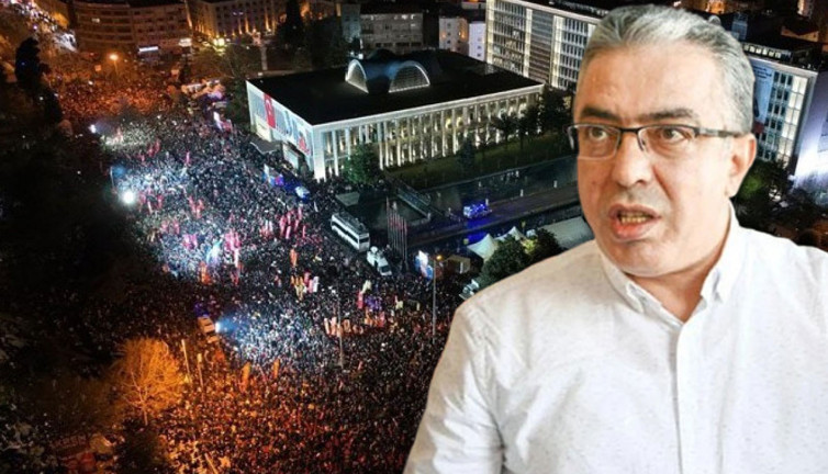 Saray'ın danışmanı Mehmet Uçum, halkın öfkesini 'dış güçlere' bağladı