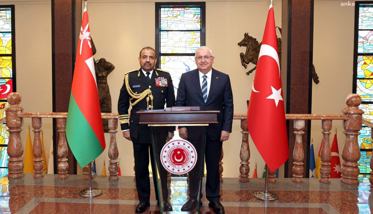 Milli Savunma Bakanı Güler, Umman Genelkurmay Başkanı Al-Raisi'yi kabul etti