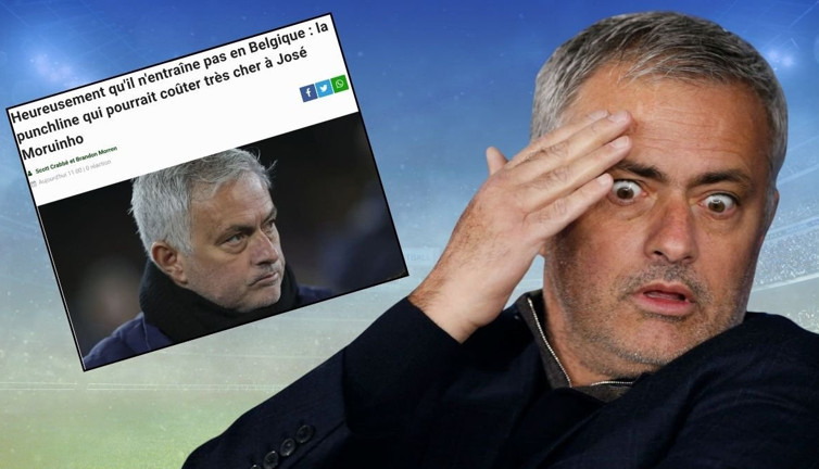 Mourinho'nun derbi açıklamaları Belçika'da gündem oldu
