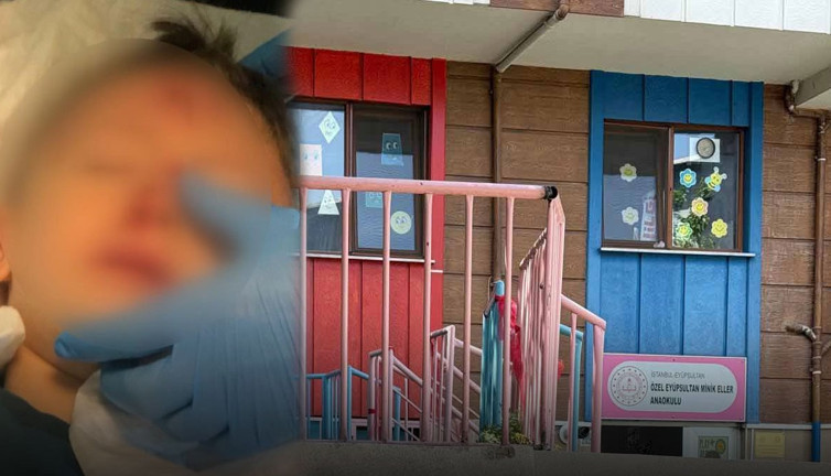 Kreşte skandal olay! İki metre yükseklikten inşaat alanına düştü