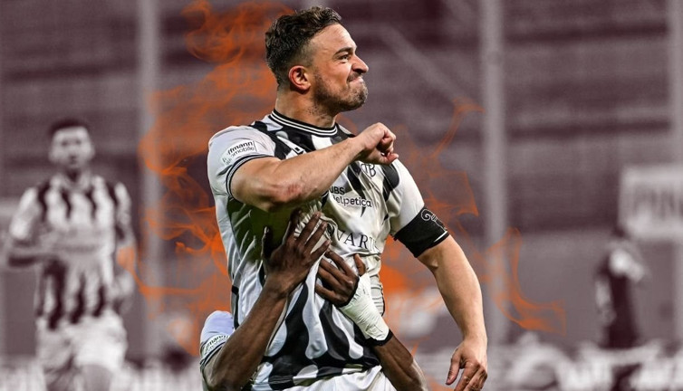 Shaqiri alev aldı: 9 dakikada 3 gol