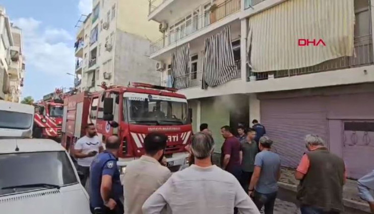 Manavgat’ta depo alevlere teslim oldu: 4 kişi son anda kurtarıldı!