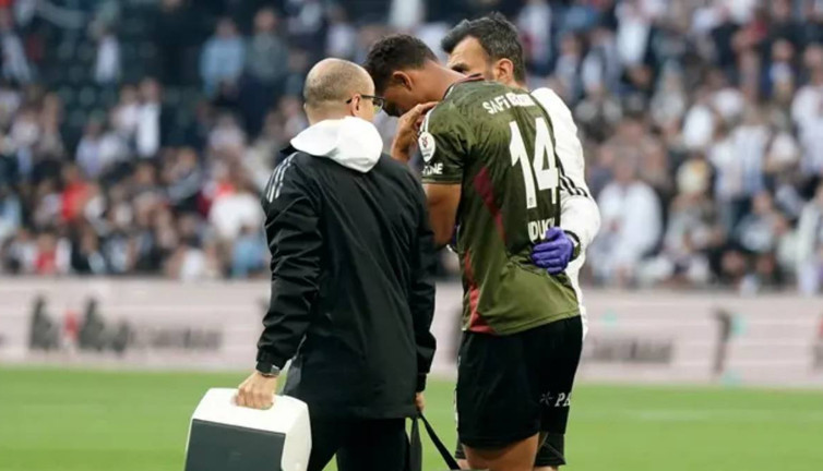 Maça devam edememişti... Beşiktaş’ın yıldızının durumu belli oldu