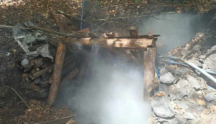 Kaçak üretim yapılan maden ocakları imha edildi