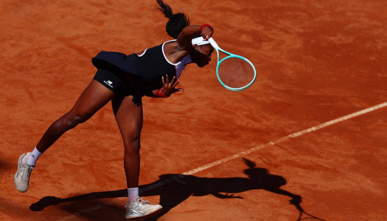 Toprak zeminde tecrübe farkı: Gauff rahat turladı