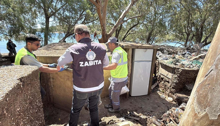 Bodrum’da hassas alanda yıkım! Ekibe yetki ve kimlik sordu