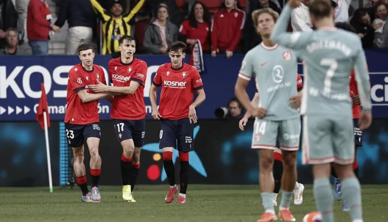 Osasuna'dan Atletico Madrid’e büyük darbe