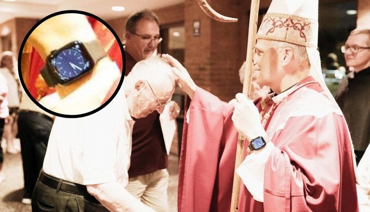 Papa'nın akıllı saati dünyada gündem oldu: Markası şaşırtmadı