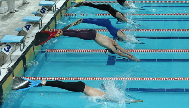 Paletli Yüzme’de 7 Türkiye rekoru kırıldı