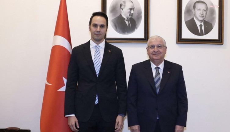 DYP Genel Başkanı'ndan Milli Savunma Bakanı'na ziyaret