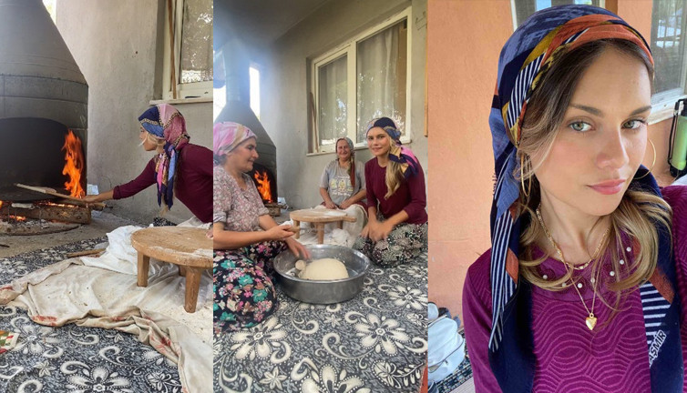 22 yaşında kız hayatını değiştirdi! Köy hayatını milyonlara tanıttı: Tandırdan inek sağmaya