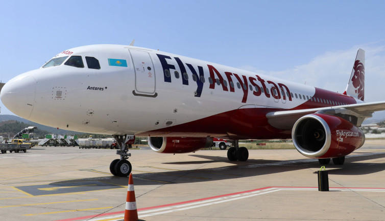 FlyArsytan'ın ilk uçuşu karşılandı! Haftada 2 gün sefer düzenlenecek