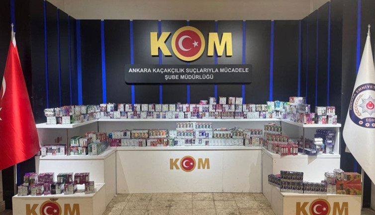 Ankara'da ele geçirildi! Piyasa değeri 3 milyon lira