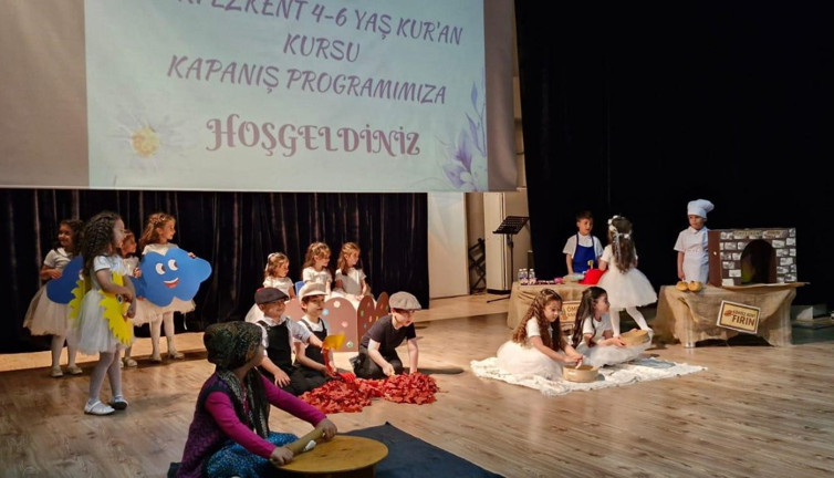 Minik yüreklerden büyük coşku