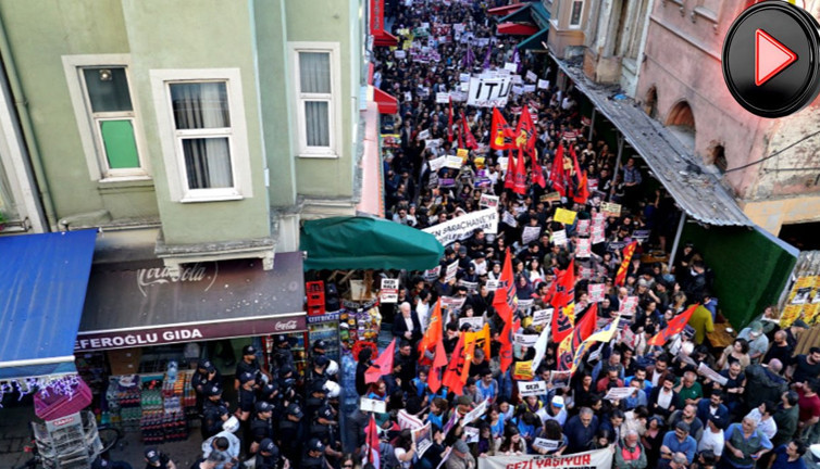 Gezi anmasında dağılanlara polis müdahalesi! En az 87 gözaltı