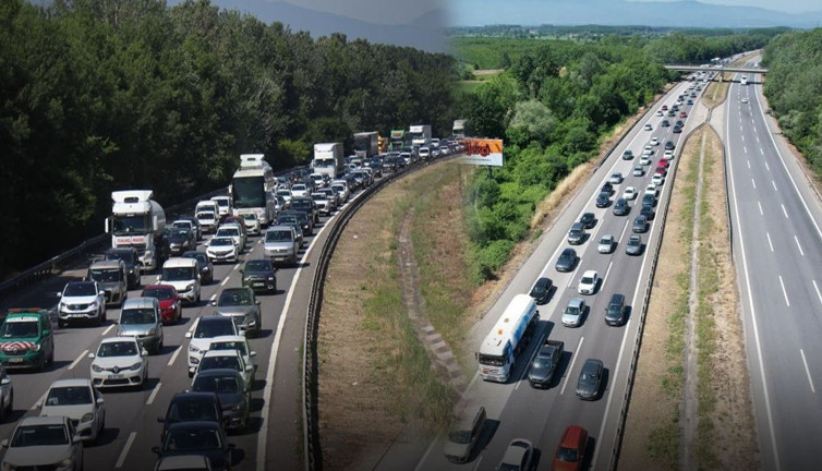 Otoyolda bayram yoğunluğu! Yolculuk yapacaklar dikkat...