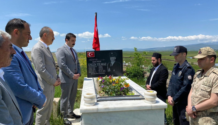 Şehitler bayramda unutulmadı