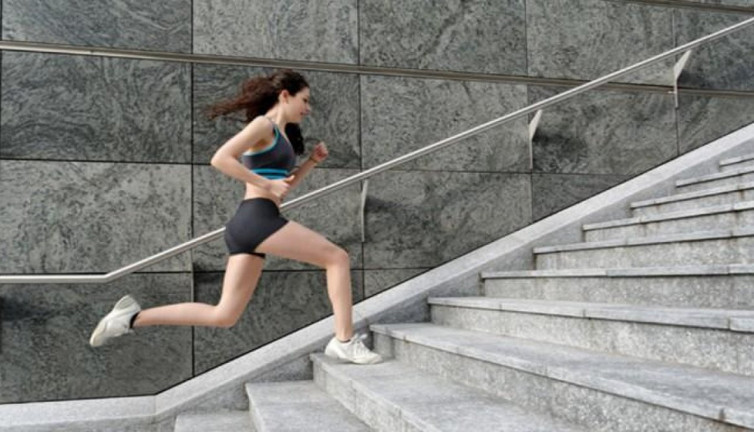 Merdivenlerin gizli gücü sağlık saçıyor