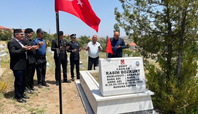 Vatan kahramanları unutulmadı: Ağaçören’de şehitlere vefa!