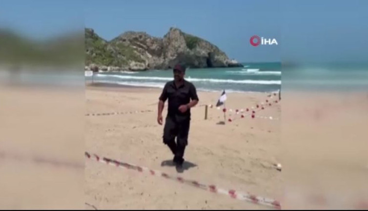Şile Uzumkum Plajı’nda ‘Kamikaze Dron’ alarmı! SAS komandoları devrede? Sahil kapatıldı