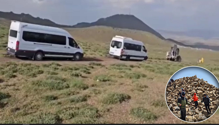 Estonyalı dağcılar ölümle burun buruna kaldı! Rakım 2 bin 600 metre ekipler 15 dağcı için harekete geçti