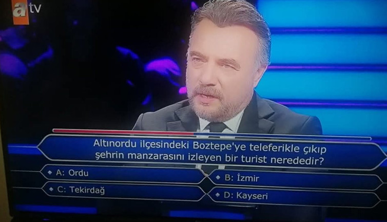 Kim Milyoner Olmak İster’de Ordu sorusu damga vurdu: Sosyal medya yıkıldı!