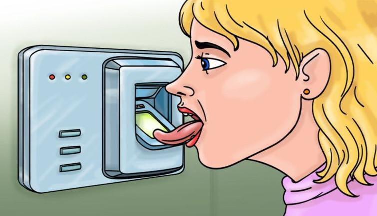 Dil de parmak izinin olduğu ortaya çıktı