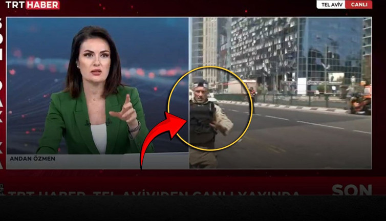 İsrail polisinden TRT Haber ekibine sert müdahale!