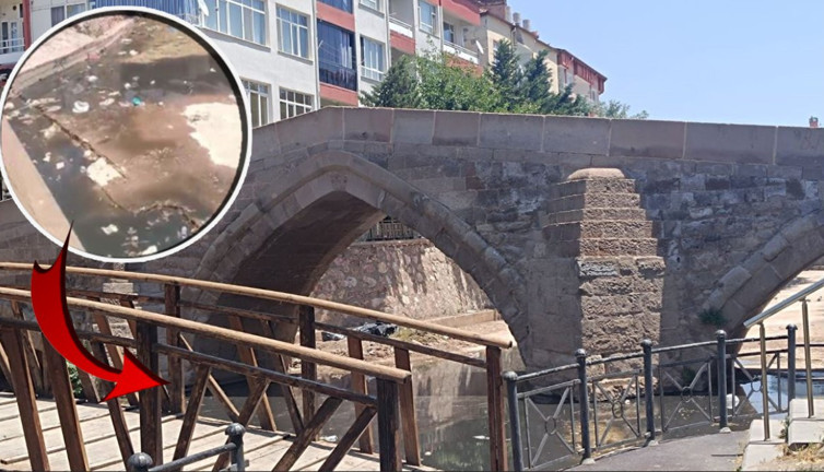 Taş köprü altı çöplüğe döndü: Mahalleli isyan etti! Aksaray’da yetkililer nerede?