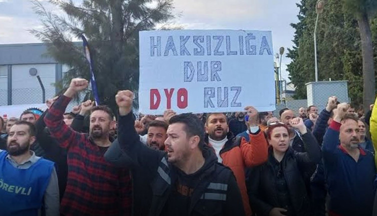 Direniş sürüyor! DYO’da işçilerden tarihi ücret talebi...