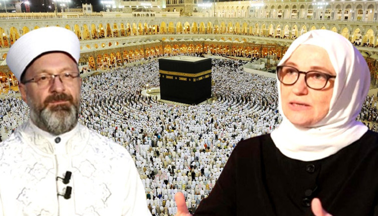 Hayat Diyanet İşleri Başkanı Ali Erbaş’ın eşine güzel! Milyonlar sırada beklerken, 6’ncı kez 'VIP hac' turu…