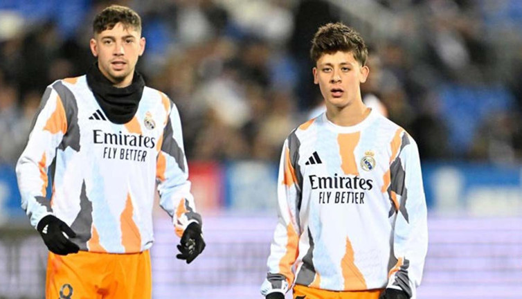 Valverde'nin oğlundan Arda Güler taklidi