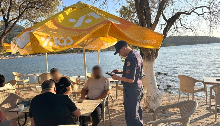 Aydın'da jandarmadan şok uygulama