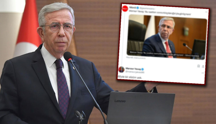 Mansur Yavaş, Sözcü'yü yalanladı!