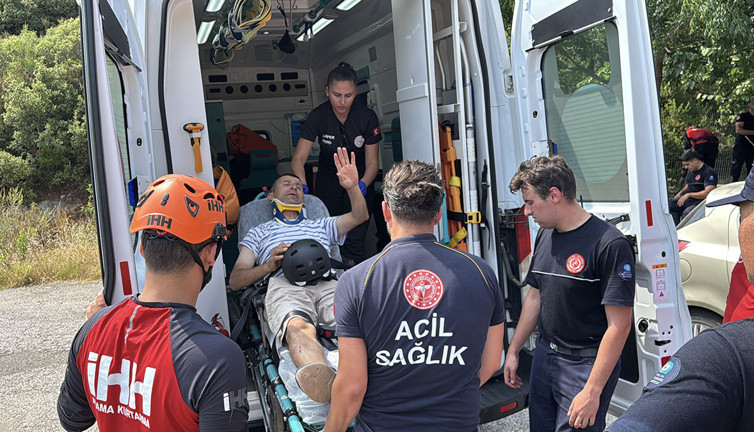 Alanya'da yamaç paraşütü kazası