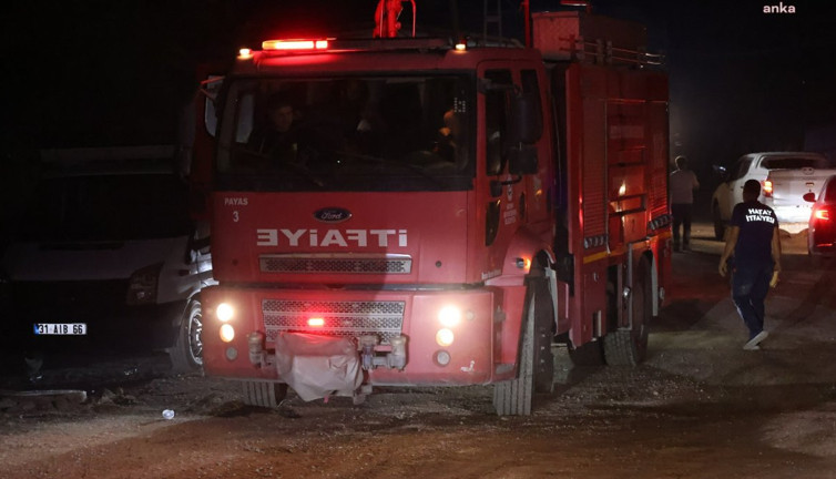 Hatay'daki yangınla mücadeleye 14 ilden destek