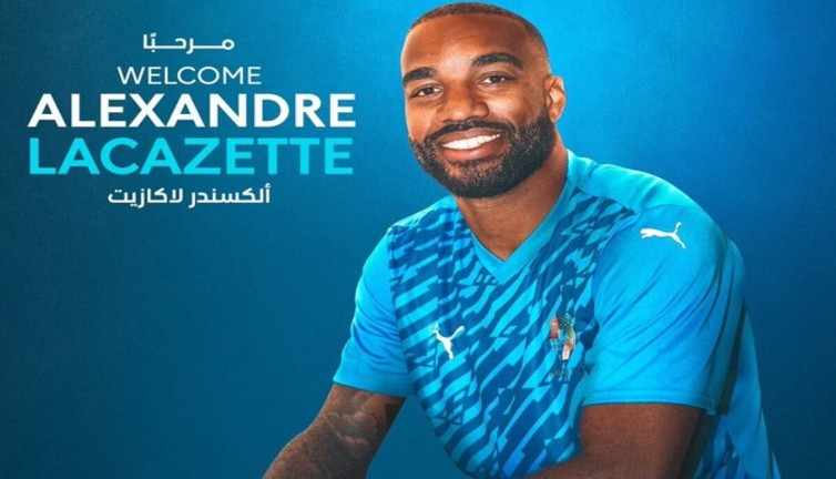 Lacazette transferi resmen bitti