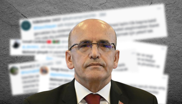 Vatandaş Bakan Şimşek’i topa tuttu: Ekonomik modeliniz ile emekli dibi gördü