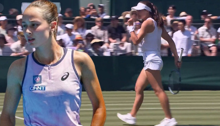 Zeynep Sönmez Wimbledon'da tarih yazıyor: Son kurban Çinli Wang oldu