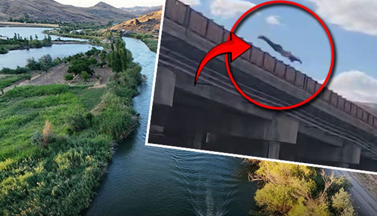 Gençlerin iddiası kötü bitti: Korkunç anlar kamerada...