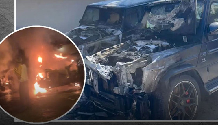 Sosyete semtinde kundakçı terörü! 30 milyonluk cipler cayır cayır yakıldı