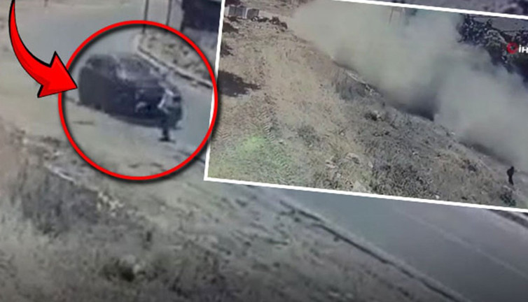 15 yaşındaki sürücü dehşet saçtı! Korkunç kaza kamerada...