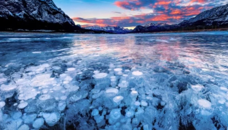 Doğa harikalarının büyüsü! Doğanın nefes kesen sahnesi