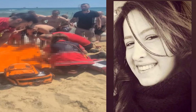 Denizde akıntıya kapılan Burcu’dan acı haber