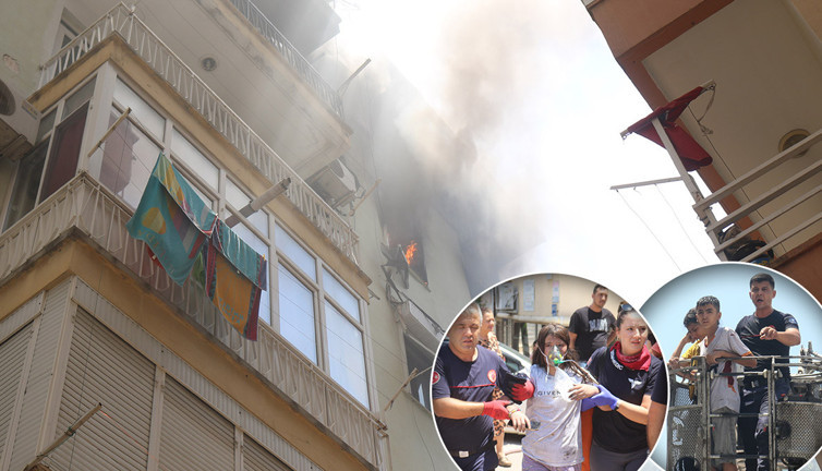 Antalya’da alevler arasında kaldılar! Ekipler zamanla yarıştı